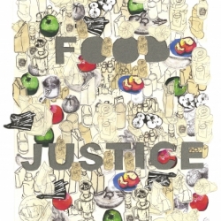Food Justice, paper collage